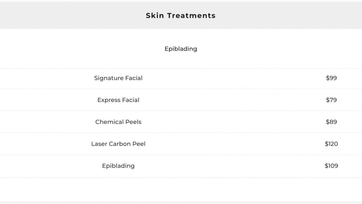 Skin Treatments